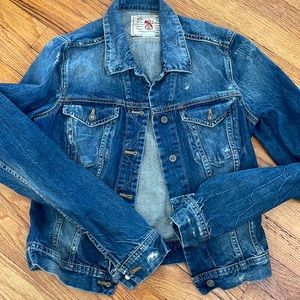 French connection size 6 denim jacket